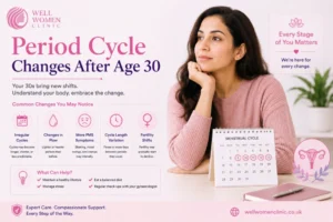 Period cycle changes after age 30