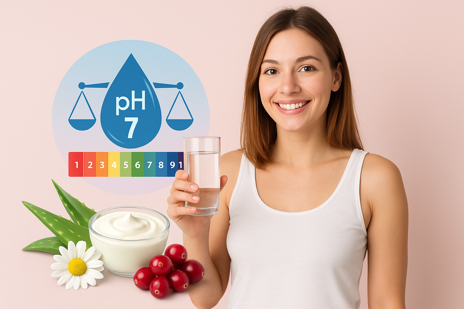 women with natural remedies for naturally maintaining vaginal ph balance