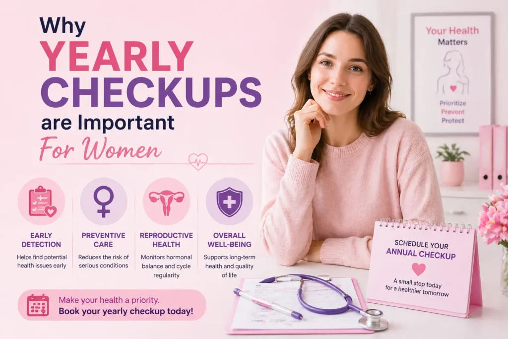 yearly health check for women london