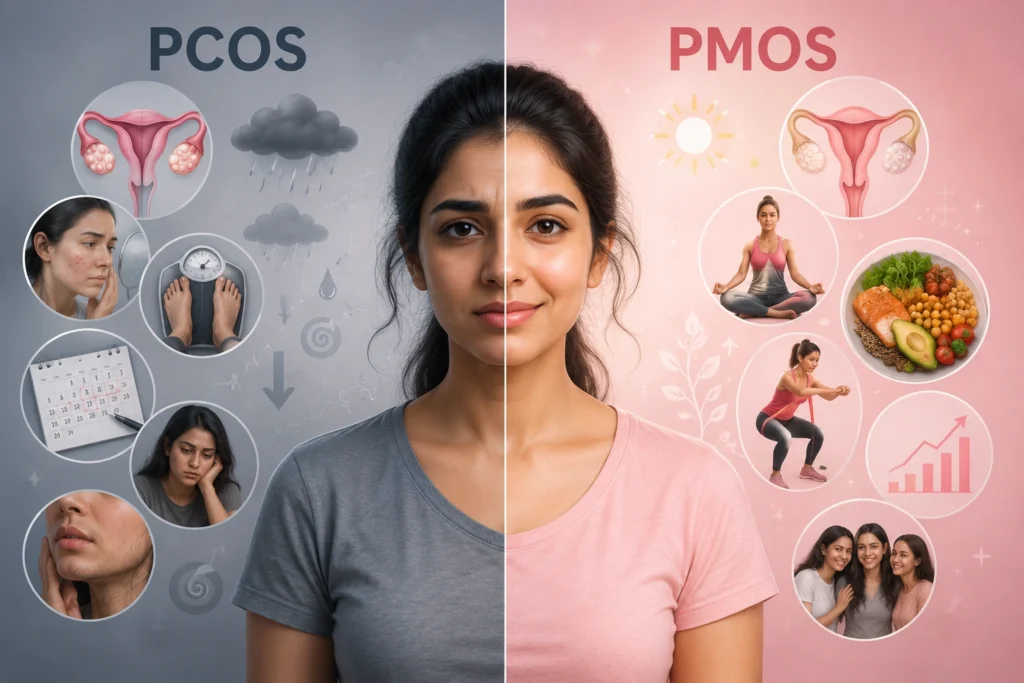 PCOS vs PMOS A wellness comparison