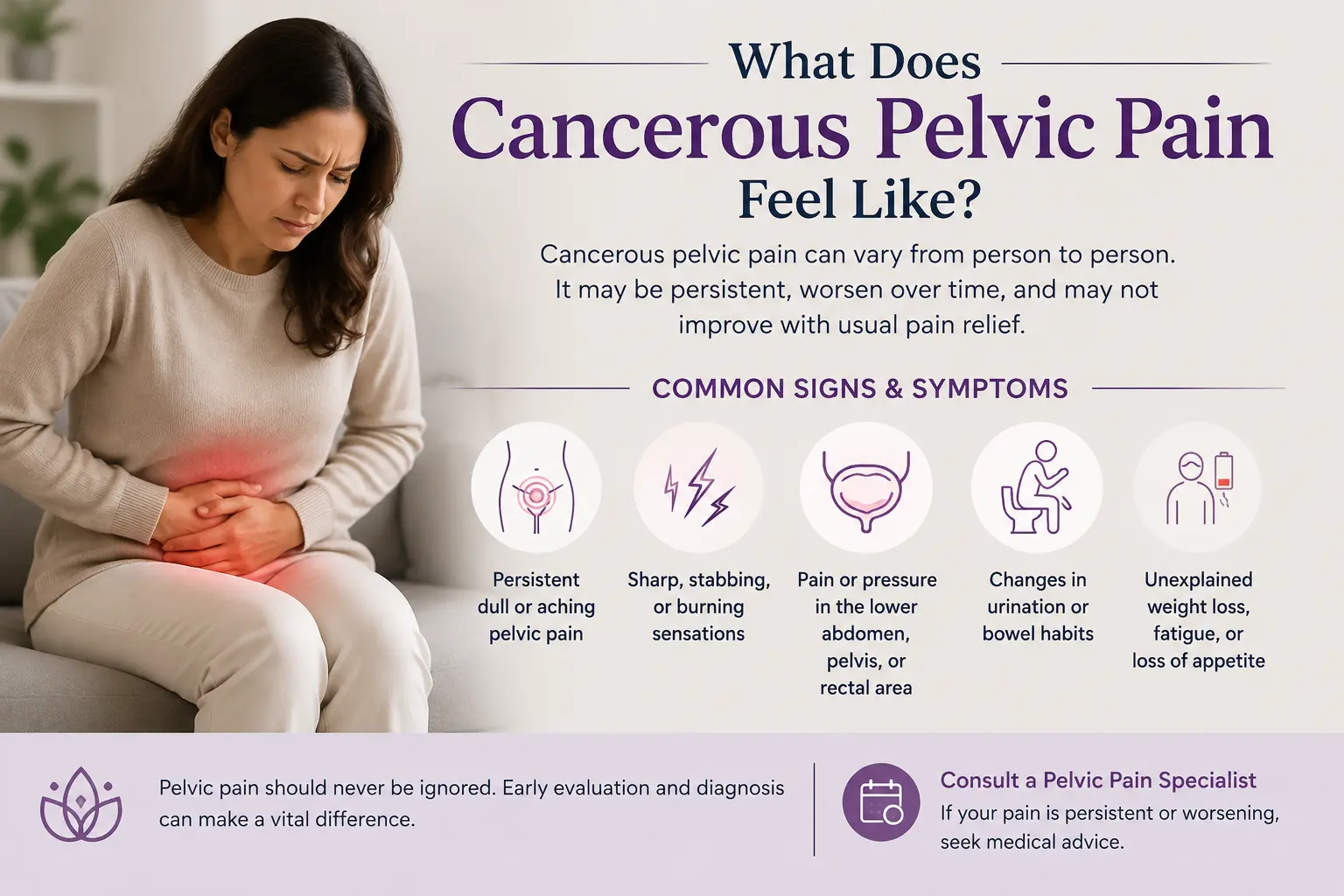 pelvic pain cancer