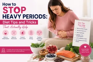 Diet tips for managing heavy periods