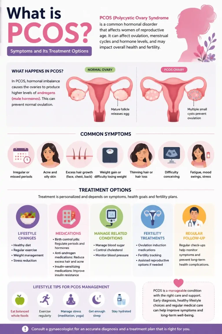 PCOS Symptoms and Treatment Info