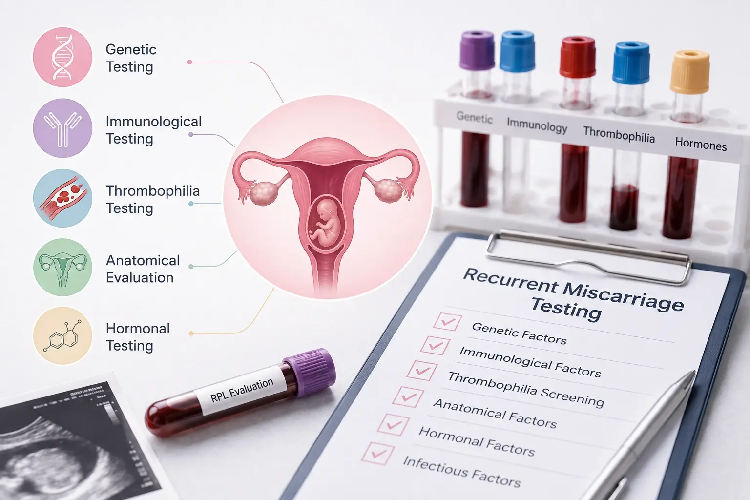 Recurrent-miscarriage-testing-overview